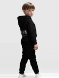 Kids Unisex Hoodie & Sweatpants – Black