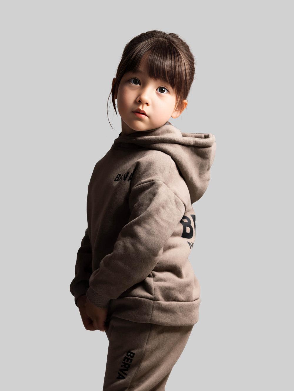 Kids Unisex Hoodie & Sweatpants – Gray card